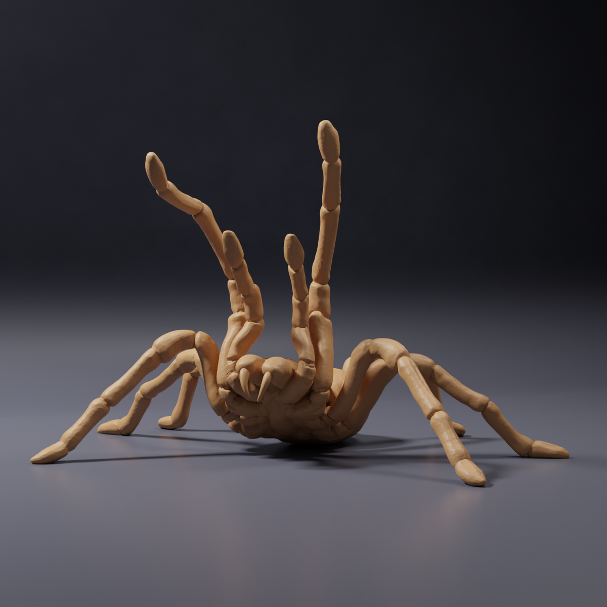 Product photo of animal figure Animal Den Miniatures 0: Arachnid figure: Goliath birdeater tarantula - threat pose (26_10_02)
