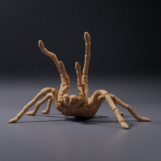 Product photo of animal figure Animal Den Miniatures 0: Arachnid figure: Goliath birdeater tarantula - threat pose (26_10_02)