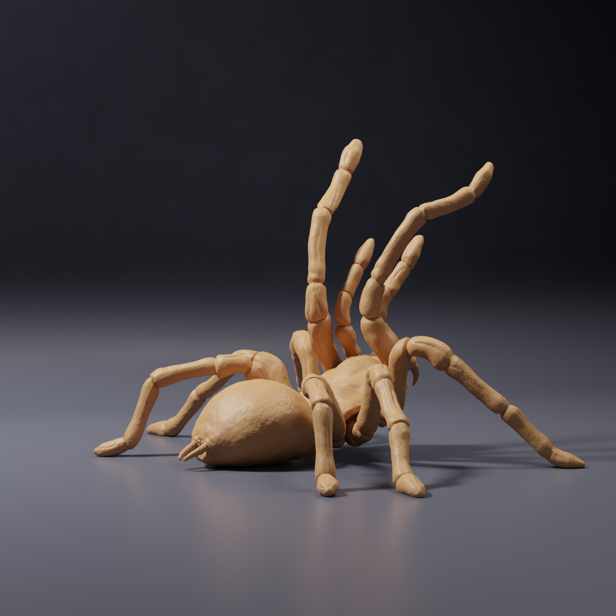 Product photo of animal figure Animal Den Miniatures 5: Arachnid figure: Goliath birdeater tarantula - threatening pose (26_10_02)