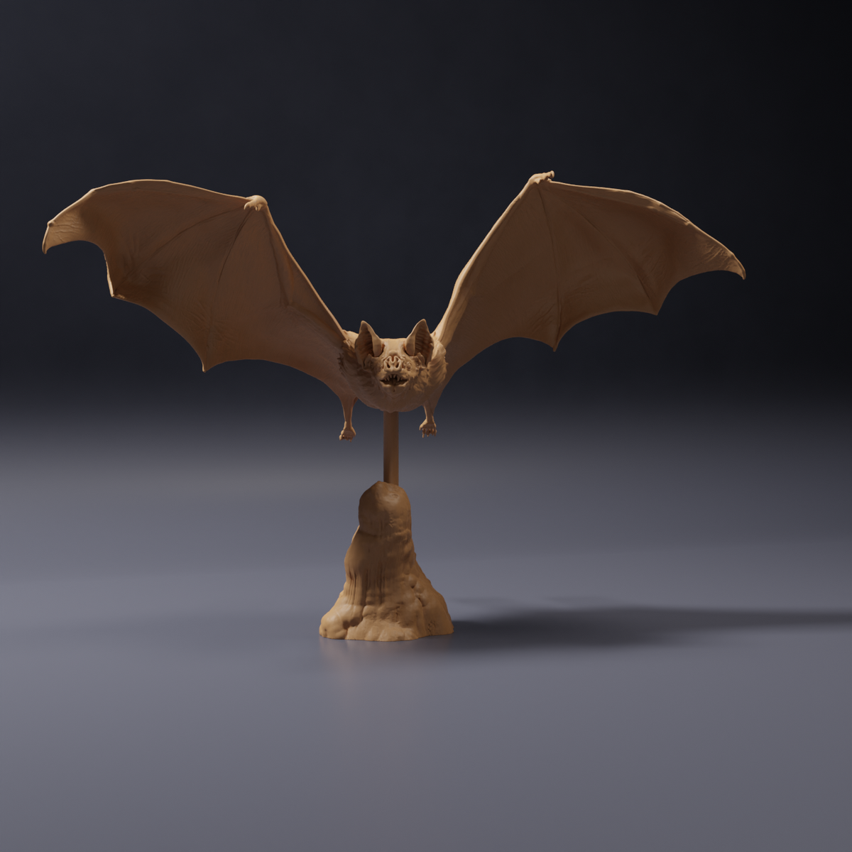 Product photo of animal figure Animal Den Miniatures 0: Animal figure: Common vampire bat - flying (26_10_03)