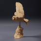 Product photo animal figurine Animal Den Miniatures 2: Wildlife figurine: American barn owl - flying (26_10_07)