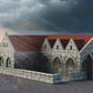 Product photo Tabletop 28mm The Printing Goes Ever On (TPGEO) 0: Stables Ivory City - Kingdom of Gonthan - Tabletop Terrain