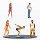 Diorama model making product photo 0: Diorama figure set: Sportspeople and athletes (No. S124)