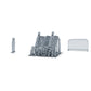 Diorama model-building product photo 0: Diorama miniature construction site: safety barriers and warning beacons (h0_46)