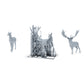 Diorama model-making product photo 0: Diorama miniature wildlife: stag and doe (h0_47)