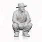 Diorama model making product photo 1: Diorama figure set: gardener, gardening and country life figure set