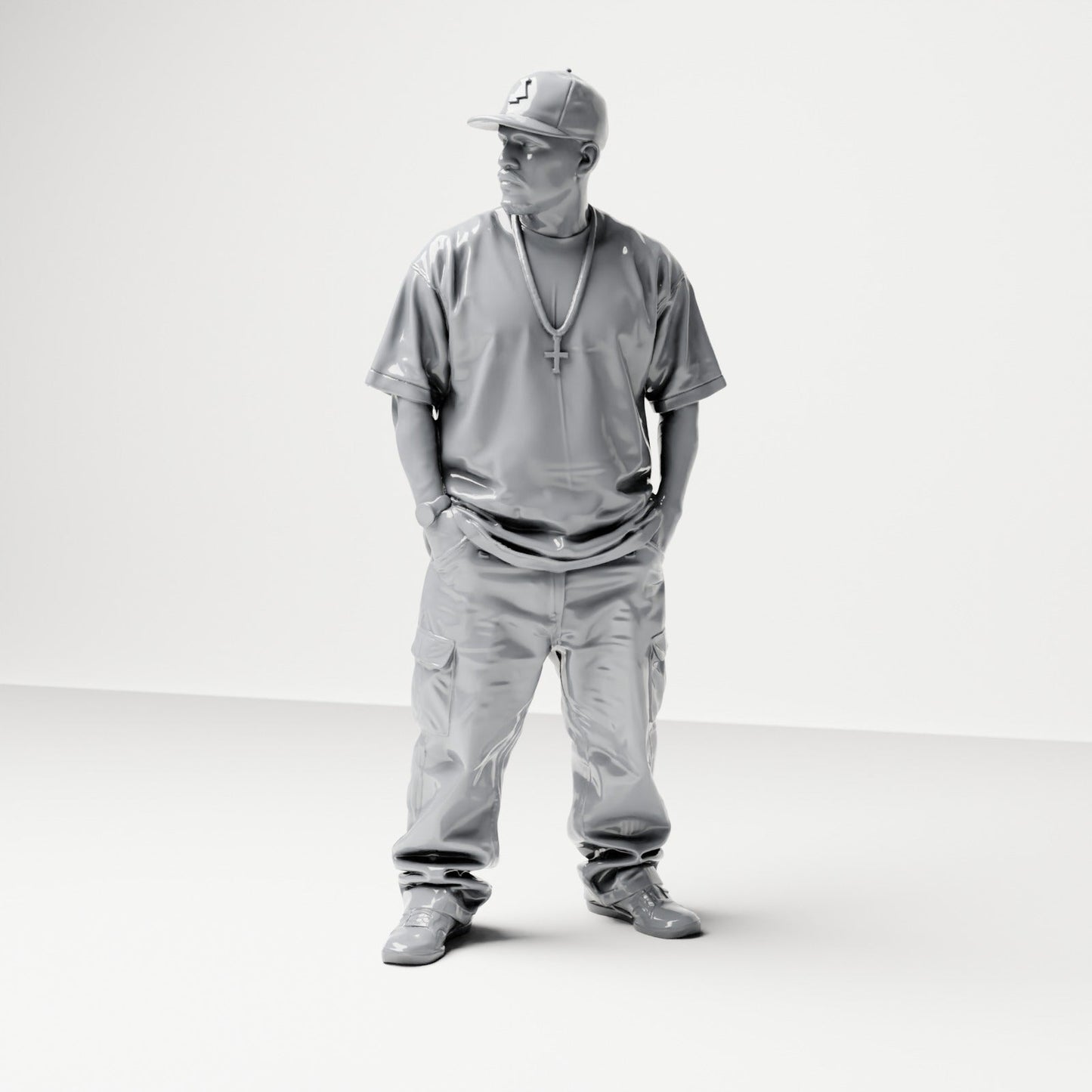 Diorama model-making product photo 1: Diorama figure set: Hip-Hop, urban and streetwear figure set