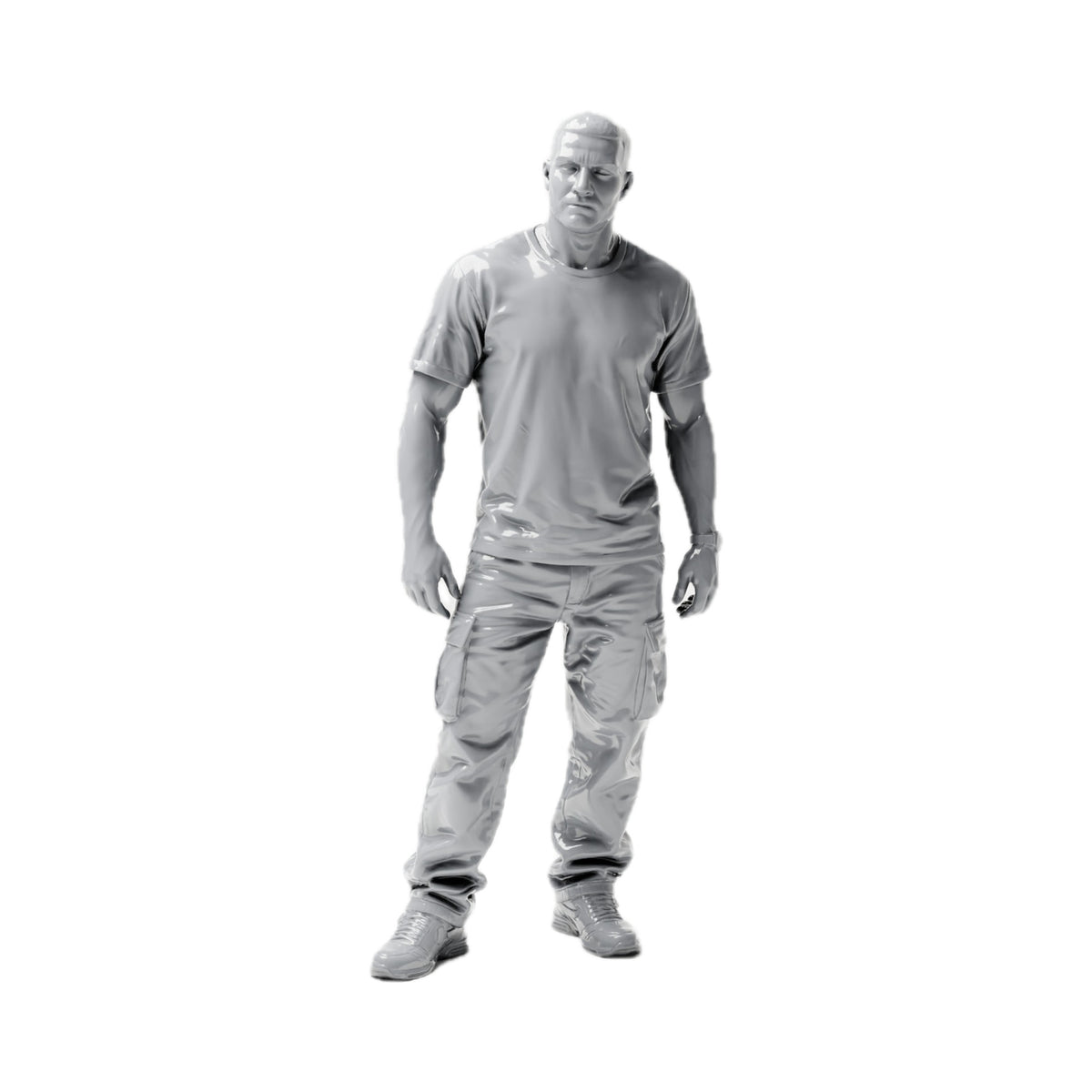 Produktbild S140 1: Diorama Figuren-Set: Urban Gangster & Street-Gang (Nr. S140) – 8 Figuren
