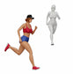 Diorama Modellbau Produktfoto 1: Diorama Figuren-Set: Sport, Fitness und Training (Nr. S91)