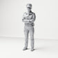 Diorama model building product photo 0: Standing figure: Policeman with service cap & crossed arms (B021)