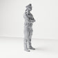 Diorama model building product photo 3: Standing figure: Policeman with service cap & crossed arms (B021)