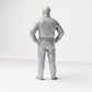 Diorama model building product photo 2: Standing figure: Policeman with cap & vest (B022)