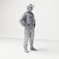 Diorama model building product photo 3: Standing figure: Policeman with cap & vest (B022)