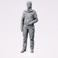 Diorama model building product photo 0: Standing figure: German police officer in uniform with POLICE patch (B024)