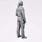 Diorama model building product photo 3: Standing figure: German police officer in uniform with POLICE patch (B024)