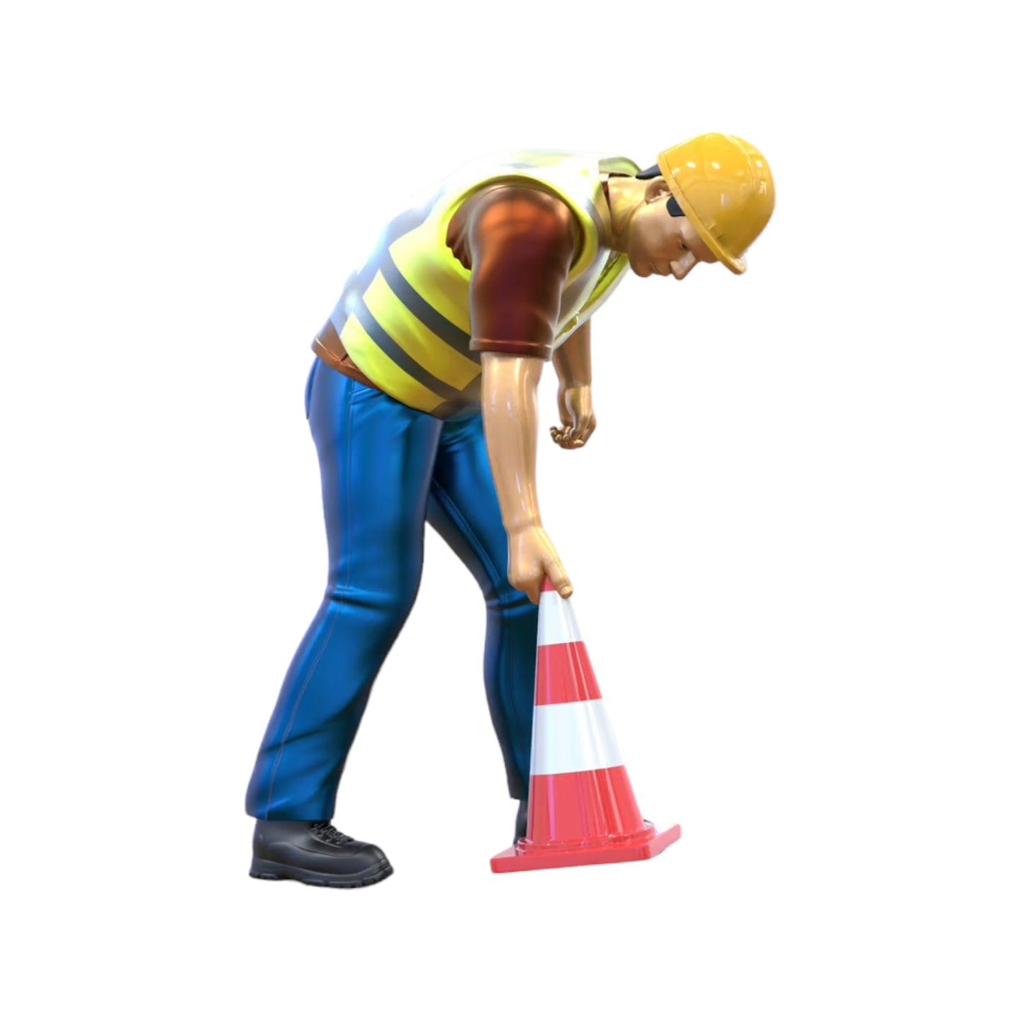 Product photo 0: Track marshal or worker: Securing with pylons