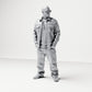 Diorama model building product photo 0: Standing figure: Man in street clothes with hands in pockets (B027)