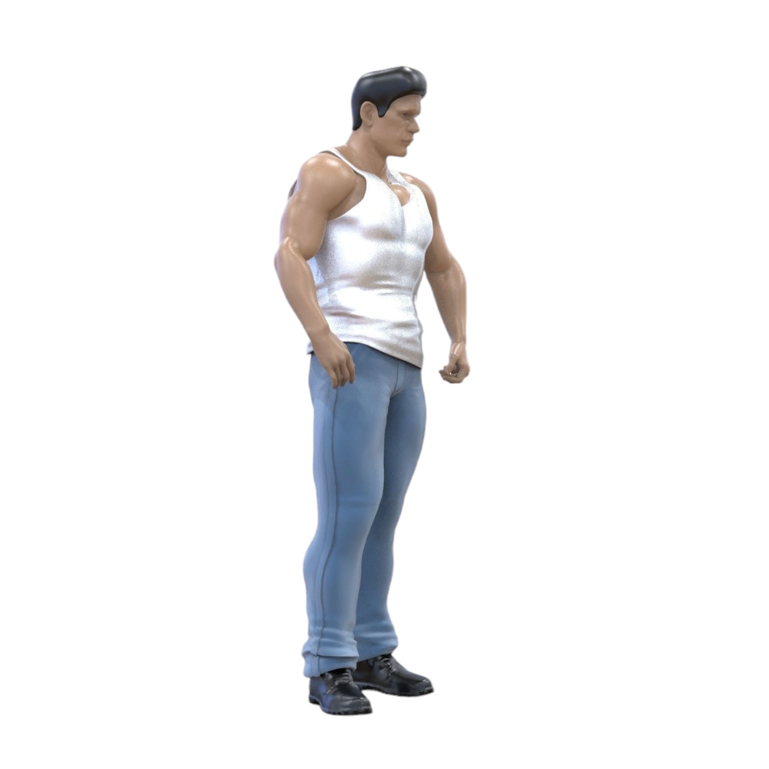 Diorama model making product photo 2: Diorama figure set: Sportspeople and athletes (No. S124)