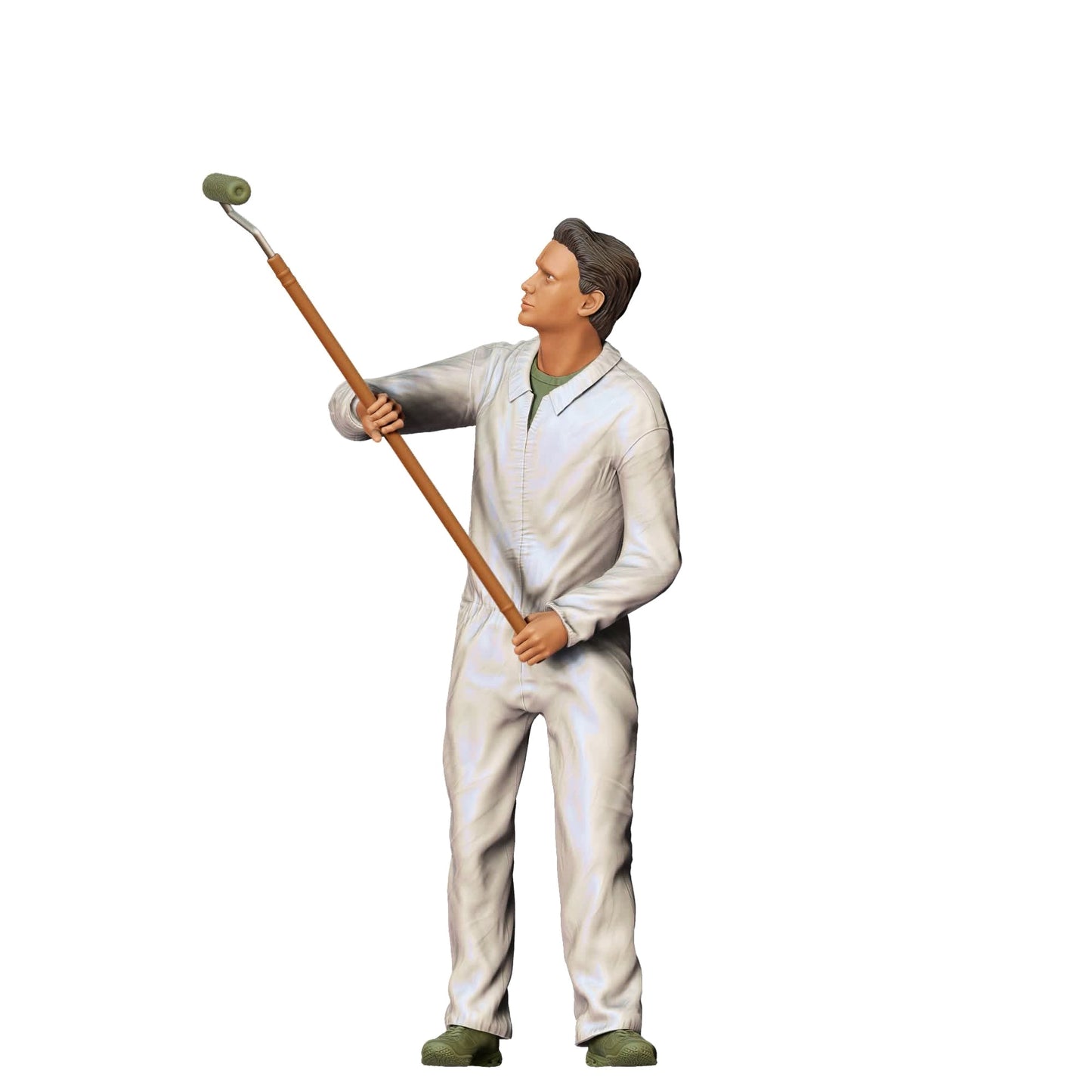Diorama model-making product photo 1: Diorama figure set: painter and varnisher tradespeople (No. S57)