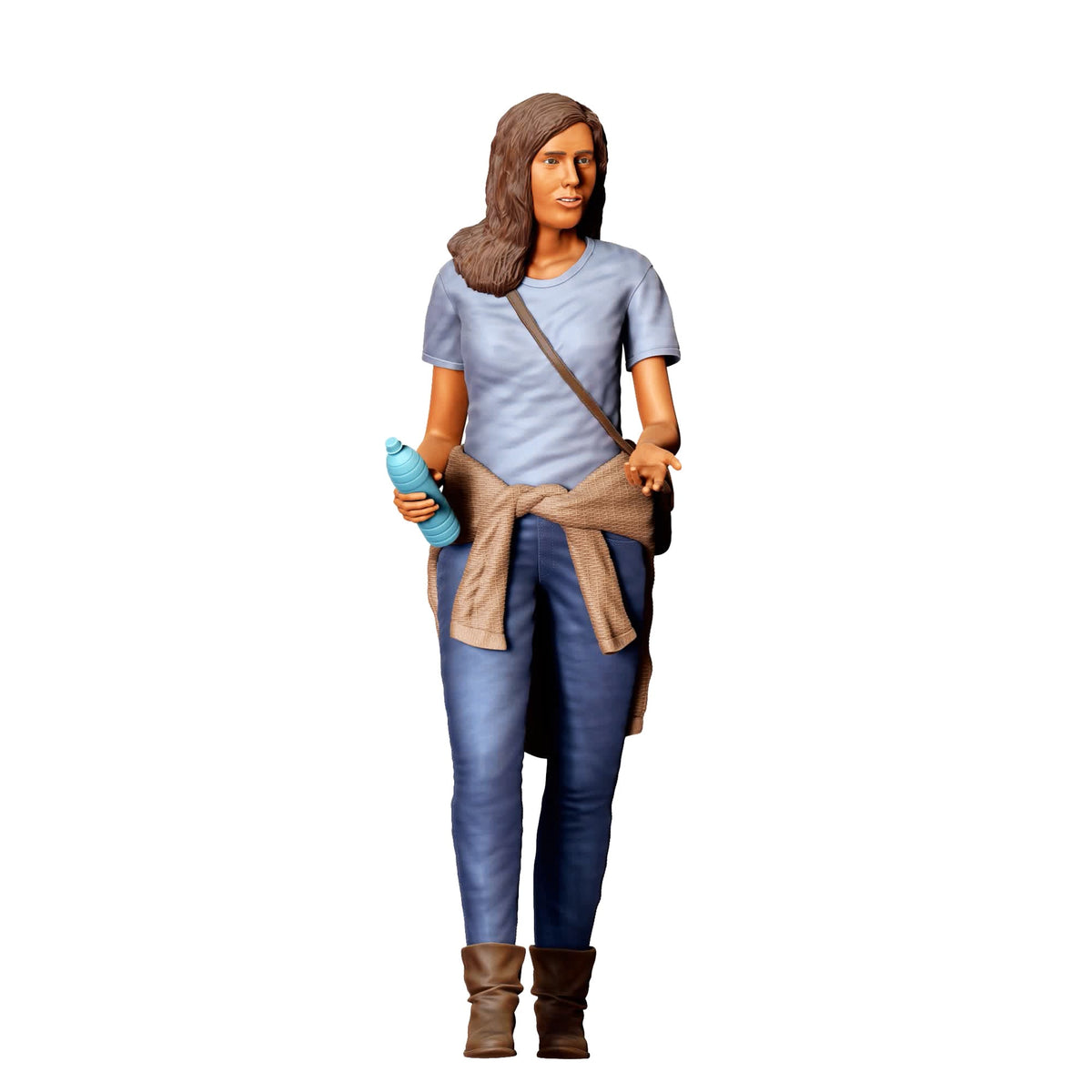 Diorama model-making product photo 1: Diorama figure set: Summer city life (No. S78)