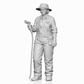 Diorama model making product photo 3: Diorama figure set: Gardener, gardening and country life figure set