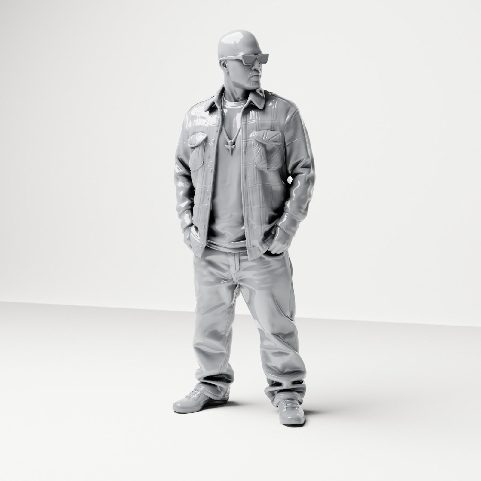 Diorama model-making product photo 2: Diorama figure set: Hip-Hop, urban and streetwear figure set