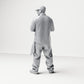 Diorama model building product photo 2: Standing figure: Man with cap & folded hands, shirt with breast pockets, cloth in pocket (B030)