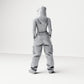 Diorama model building product photo 2: Standing figure: Woman with cap, crop top & cargo pants, hands in pockets (B031)