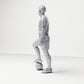 Diorama model building product photo 1: Standing figure: Football player with foot on ball (B035)