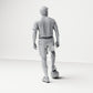 Diorama model building product photo 2: Standing figure: Soccer player with foot on ball (B035)