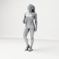 Diorama model building product photo 0: Standing figure: Athlete in training clothes with water bottle (B036)