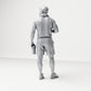 Diorama model building product photo 2: Standing figure: Athlete with towel & water bottle (B037)