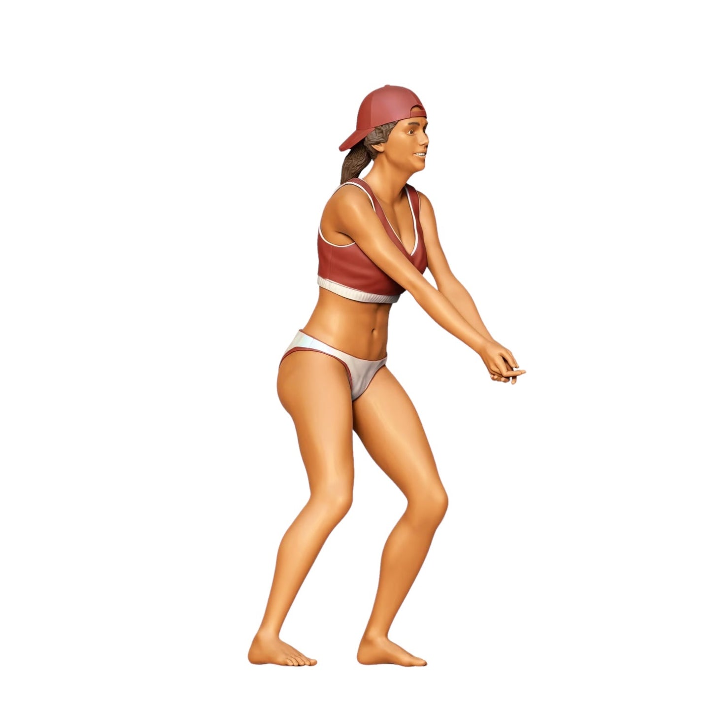 Diorama model making product photo 3: Diorama figure set: Sportspeople and athletes (No. S124)