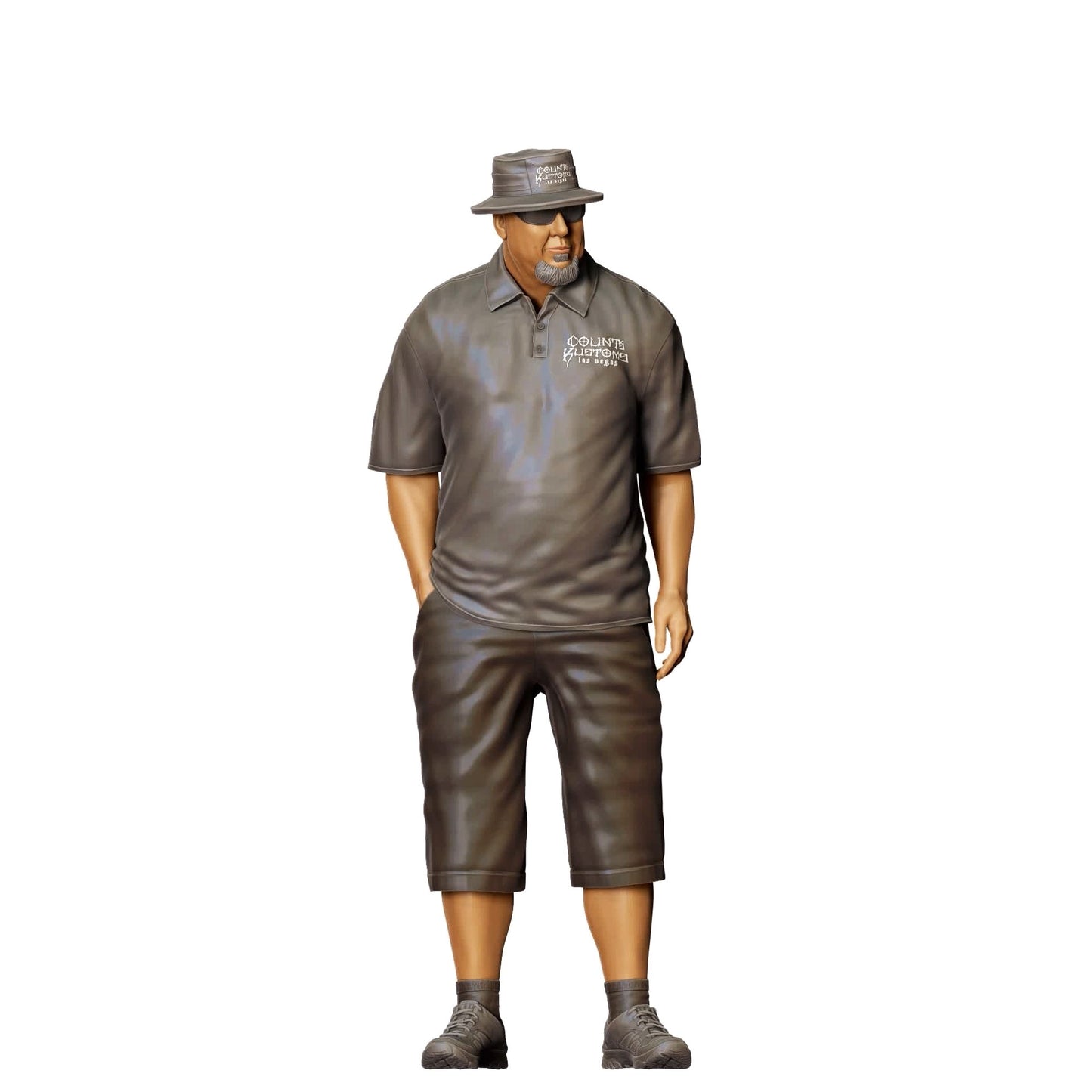 Diorama model-making product photo 2: Tuning workshop and mechanic figure set (No. S70)