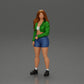 Diorama Modellbau Produktfoto 3: Diorama Figuren-Set: Fans und Zuschauer (Nr. S94)