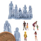 Produktfoto Figur H0, 1:72 - 0: Familien Figuren Set