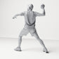 Diorama model building product photo 2: Standing figure: Athlete in throwing pose with ball in right hand (B041)