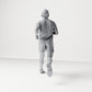 Diorama model building product photo 2: Walking figure: Jogger in sportswear (B043)