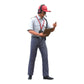 Product photo diorama and model building miniature figure: Race control with stopwatch