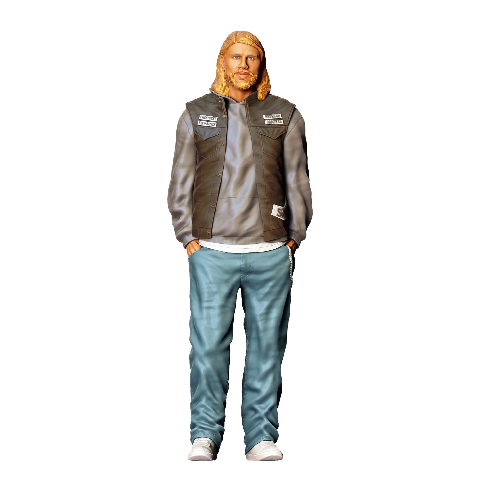 Diorama model-making product photo 0: Diorama figure set: Biker and motorcycle gang (No. S67)