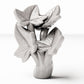 Set 04: miniature plant Ref. 527D, single view on a white background (ivy)