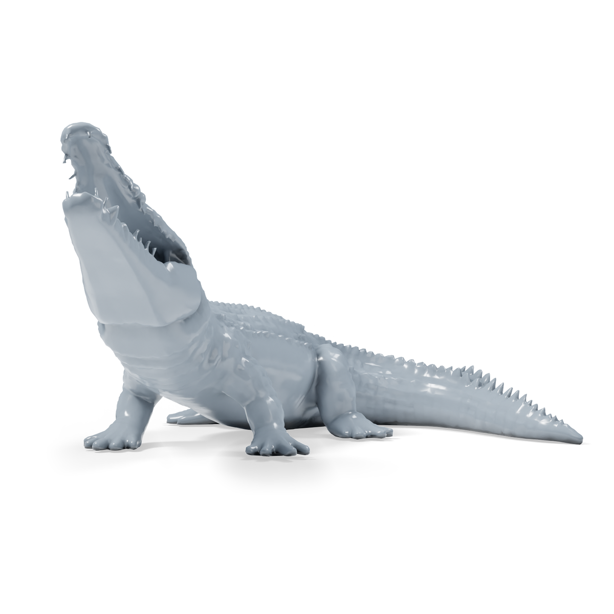 Diorama model-building product photo 3: Diorama miniature reptiles: Two crocodiles in different poses (h0_49)
