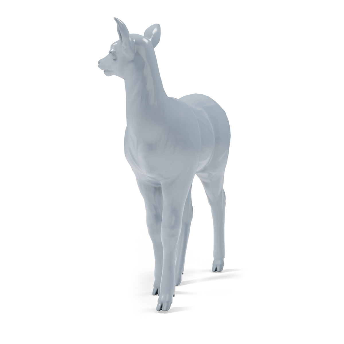 Diorama model-building product photo 3: Wildlife diorama miniature: stag and hind (h0_47)