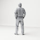 Diorama model-making product photo 2: Standing figure: ship crew member in uniform with shoulder boards (B051)