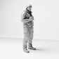 Diorama model-making product photo 3: Standing figure: ship crew member with cap, life jacket & radio (B053)