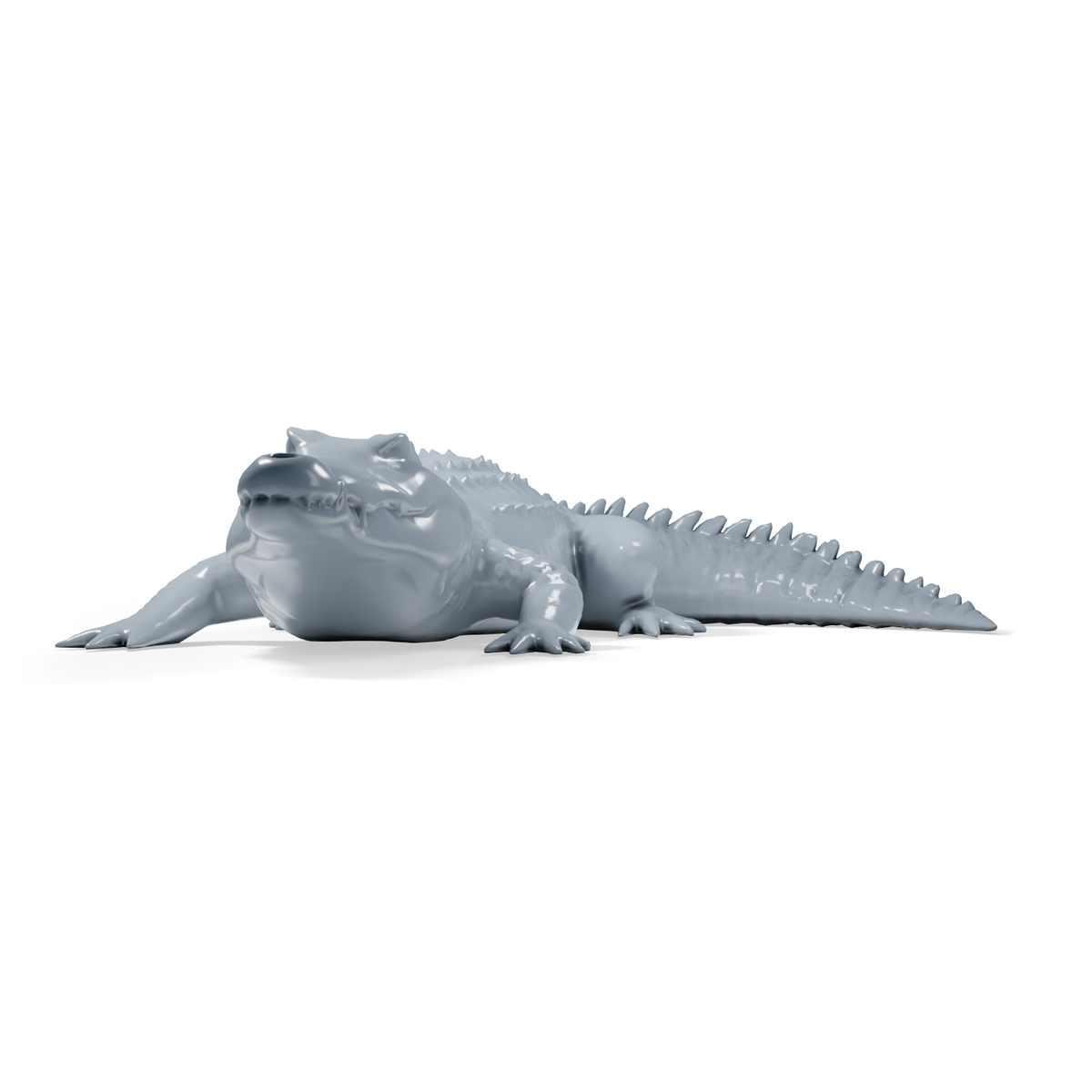 Diorama model-making product photo 4: Diorama reptile miniature: Two crocodiles in different poses (h0_49)