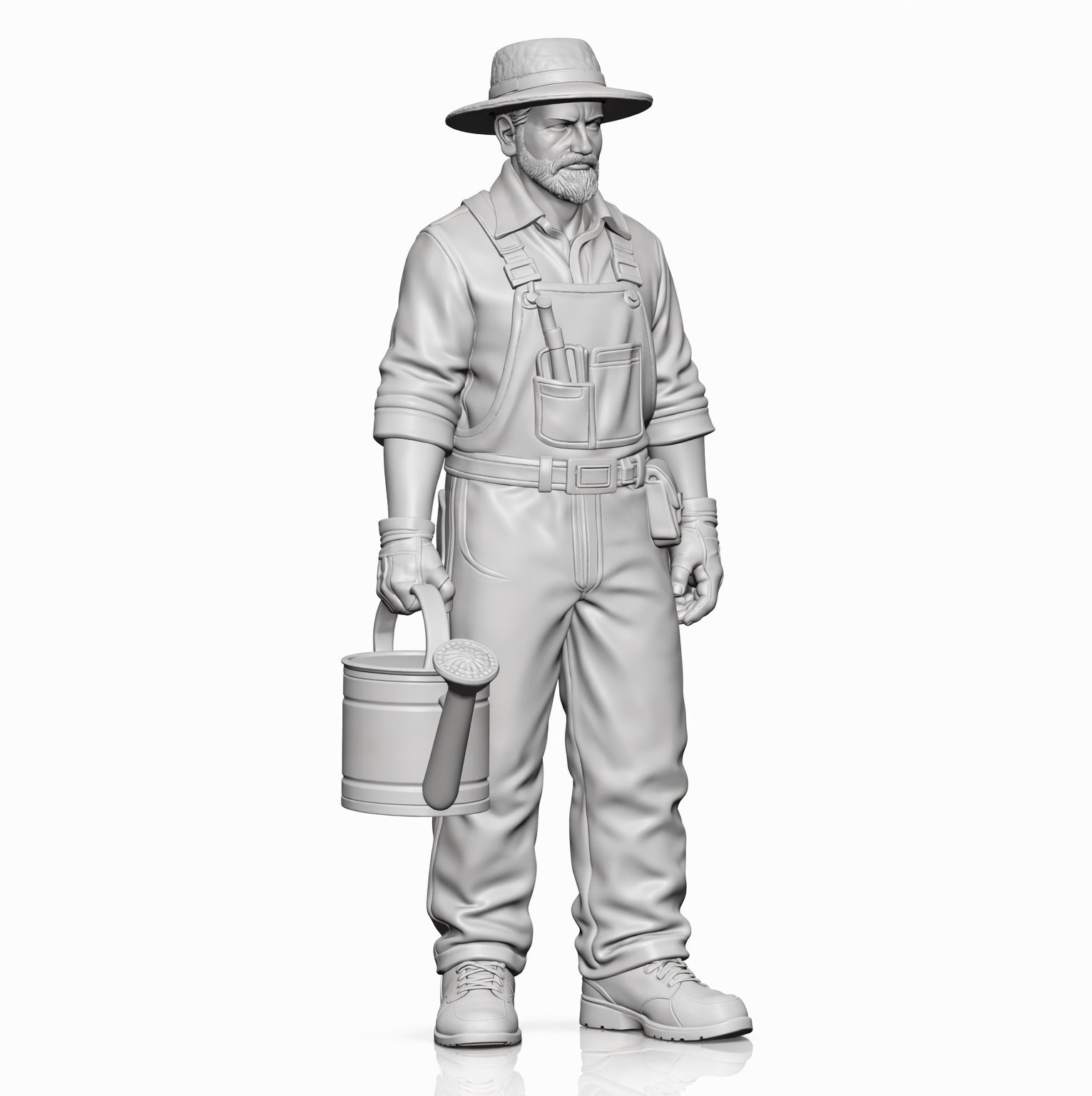 Diorama model-making product photo 7: Diorama figure set: Gardener, gardening and country life figure set