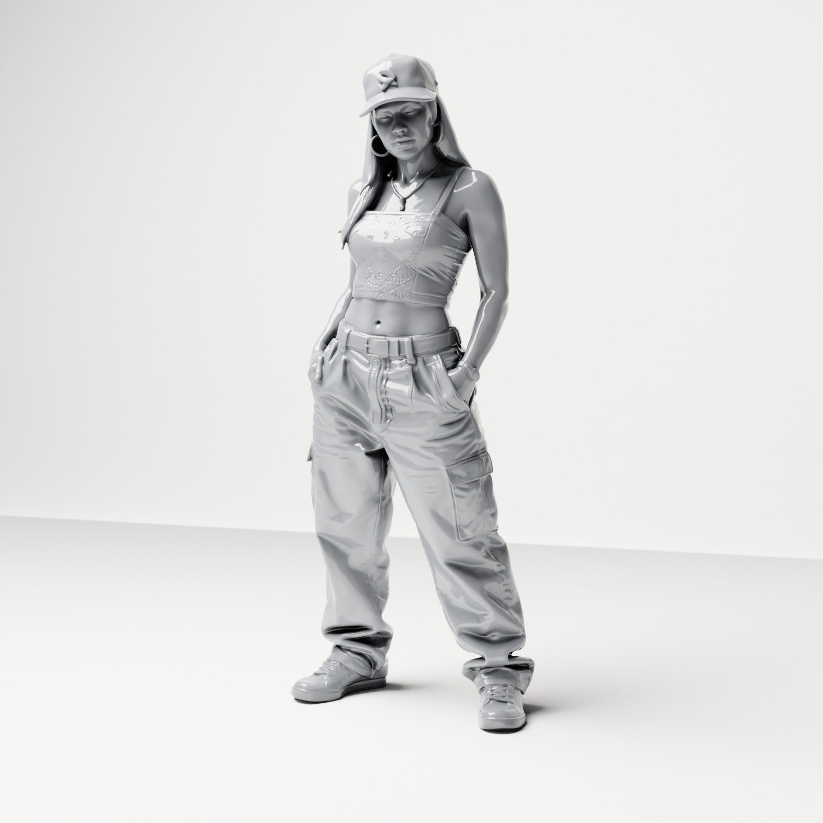 Diorama model-making product photo 6: Diorama figure set: Hip-Hop, urban and streetwear figure set