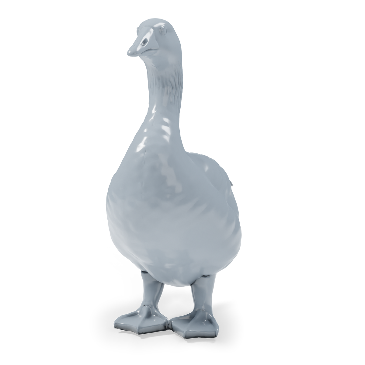 Diorama model-making product photo 5: Farm animal diorama miniatures: chickens, ducks, goose and rabbit (h0_51)