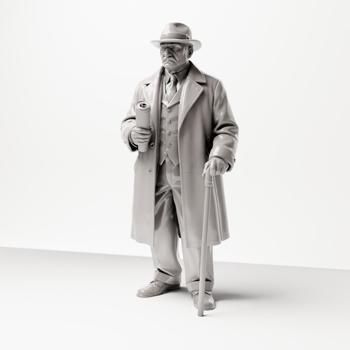 Diorama model-making product image 6: Historical 1920s-1930s station and railway figure set